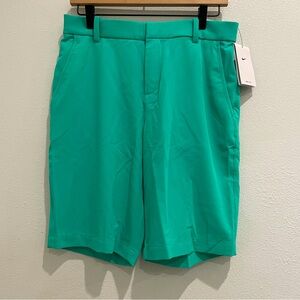 NWT Nike Men's Vibrant Teal Golf Shorts Size 30 M Dry Fit Standard‎ Fit